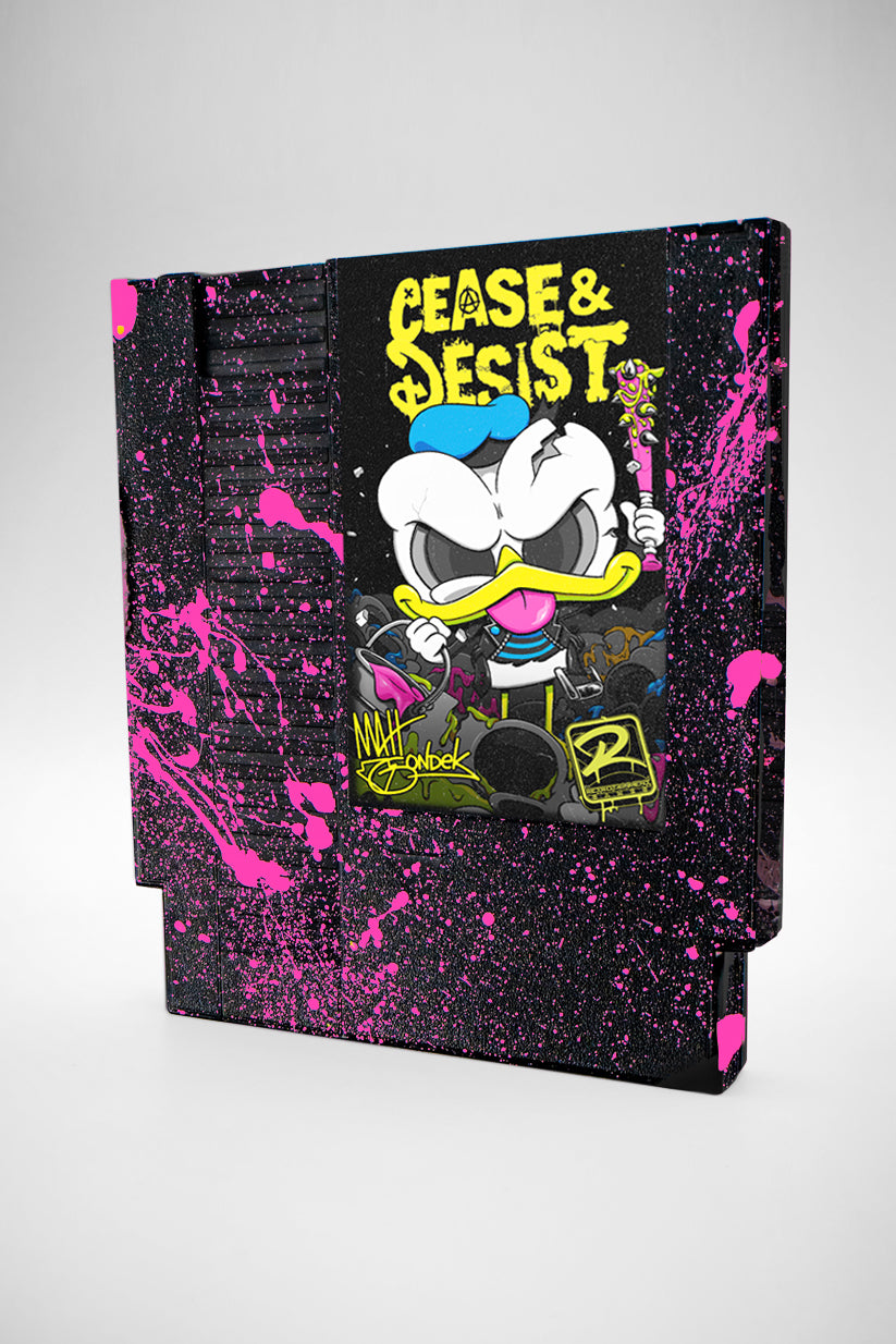 Presale - Video Game. Exclusive Hand Painted NES Cartridge